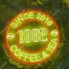 Đèn Trang Trí Led Neon 1992 Coffee & Tea – Đèn Led Neon Cho Tiệm Cafe