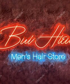 Đèn Trang Trí Led Neon Man Hair Store