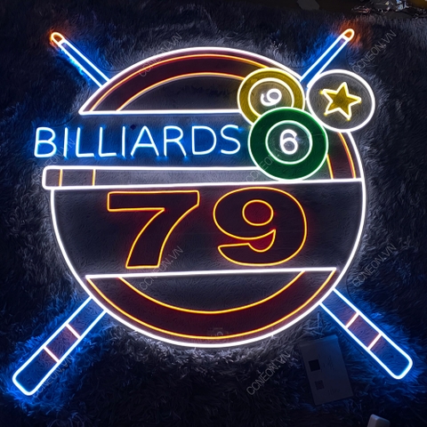 Đèn Led Neon Trang Trí Quán Bida - Đèn cho quán Billiard