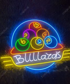 Đèn Led Neon Trang Trí Quán Bida – Đèn cho quán Billiard