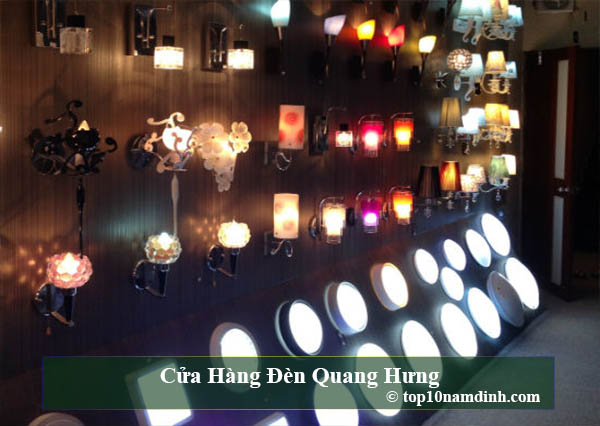 top 10 cửa hàng đèn led, đèn trang trí tại nam định