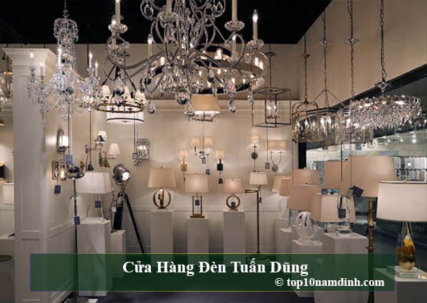 top 10 cửa hàng đèn led, đèn trang trí tại nam định