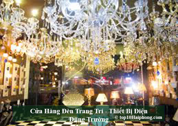 top 10 cửa hàng đèn led trang trí đa mẫu mã sang trọng tại hải phòng